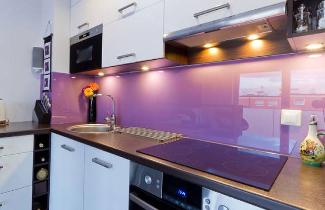 Glass Backsplash